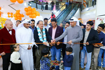 Guests at a supermarket launch