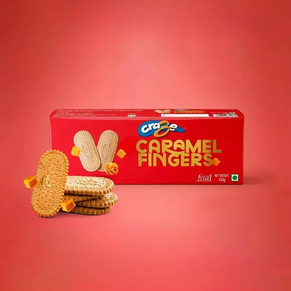 Craze Caramel Fingers pack